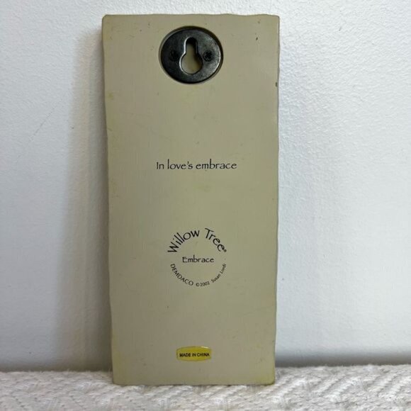 Willow Tree Wall Hanging Plaque Father and Daughter Susan Lordi Demdaco 2001 - Picture 2 of 6